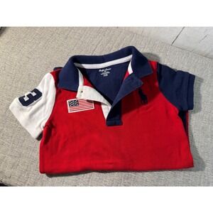 Ralph Lauren Baby Boy Polo Romper 24M